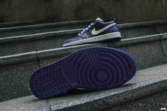 Jordan 1 Low ‘Court Purple Black (GS)’ 553560-501