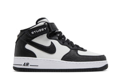 STUSSY x Air Force 1 Mid ‘Black Grey’ DJ7840-002