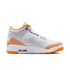 Womens Air Jordan 3 Retro 'White/Orange Peel'