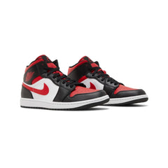 Air Jordan 1 Mid 'Bred Toe' GS (2022)
