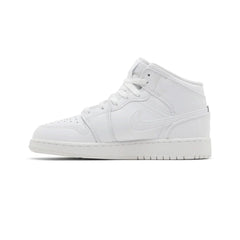 Air Jordan 1 Mid 'Triple White' GS (2023)