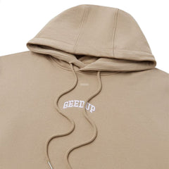 Geedup Micro Team Logo Hoodie 'Tan' (2024)