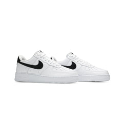 Nike Air Force 1 Low '07 'White Black Pebbled Leather' (2021)