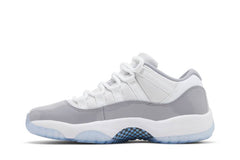 Air Jordan 11 Retro Low GS Cement Grey 528896-140
