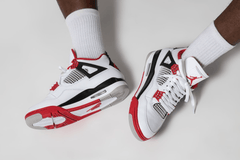 Jordan 4 Retro ‘Fire Red (2020) (GS)’ 408452-160