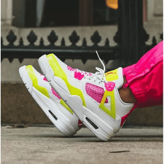 Jordan 4 Retro ‘White Lemon Pink (GS)’ CV7808-100