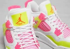 Jordan 4 Retro ‘White Lemon Pink (GS)’ CV7808-100
