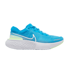 ZoomX Invincible Run Flyknit Blue Orbit Lime Glow CT2228-401
