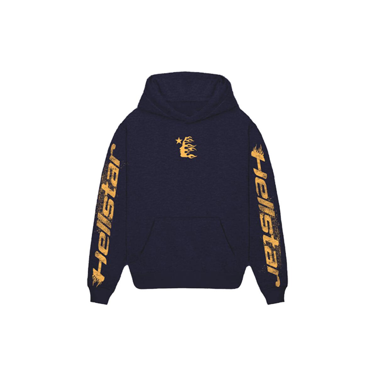 HELLSTAR Speed Hoodie 'Navy / Gold' (Overseas Exclusive 2023)