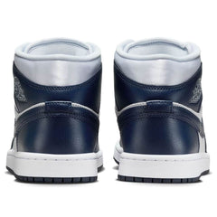 Jordan 1 Mid ‘Football Grey White Midnight Navy (Women’s)’ FZ8777-044