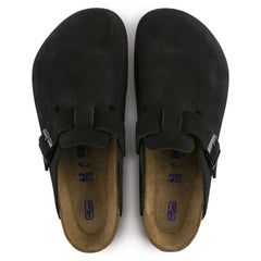 Womens Birkenstock Boston Softbed 'Black'