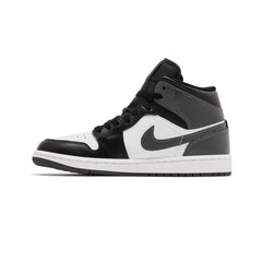 Air Jordan 1 Mid 'Black White Iron Grey' (2024)