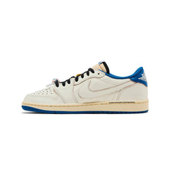 Air Jordan 1 Retro Low OG SP Fragment x Travis Scott 'Sail / Military Blue' (2025)