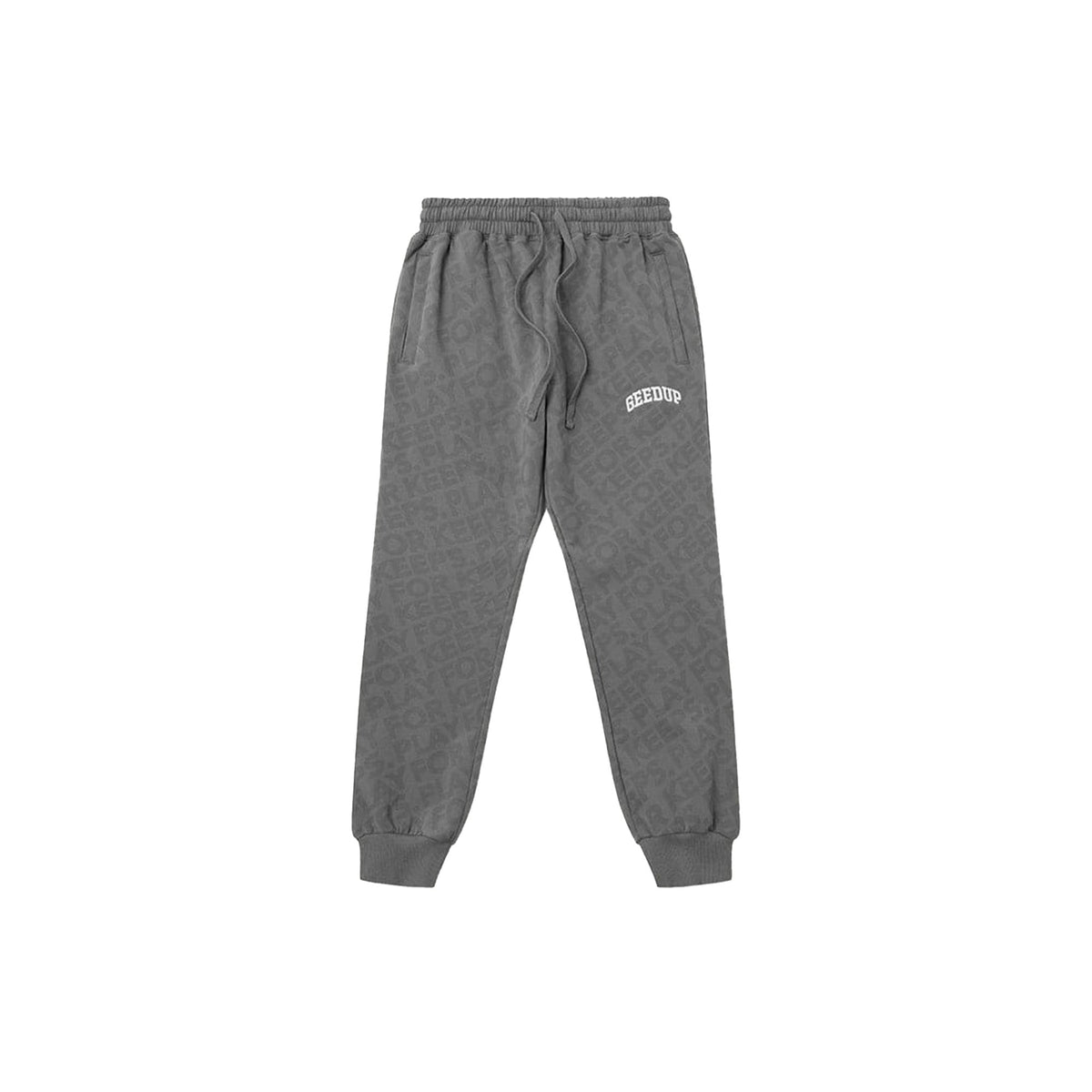 Geedup Micro Team Logo Trackpants 'Grey' (2024)