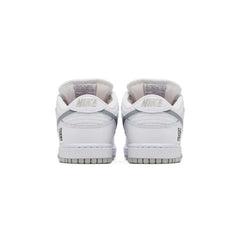 Nike SB Dunk Low Supreme 94 'White Metallic Silver' (2025)