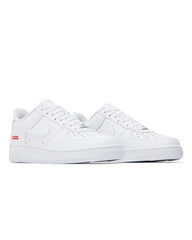 Supreme x Nike Air Force 1 Low Box Logo - White