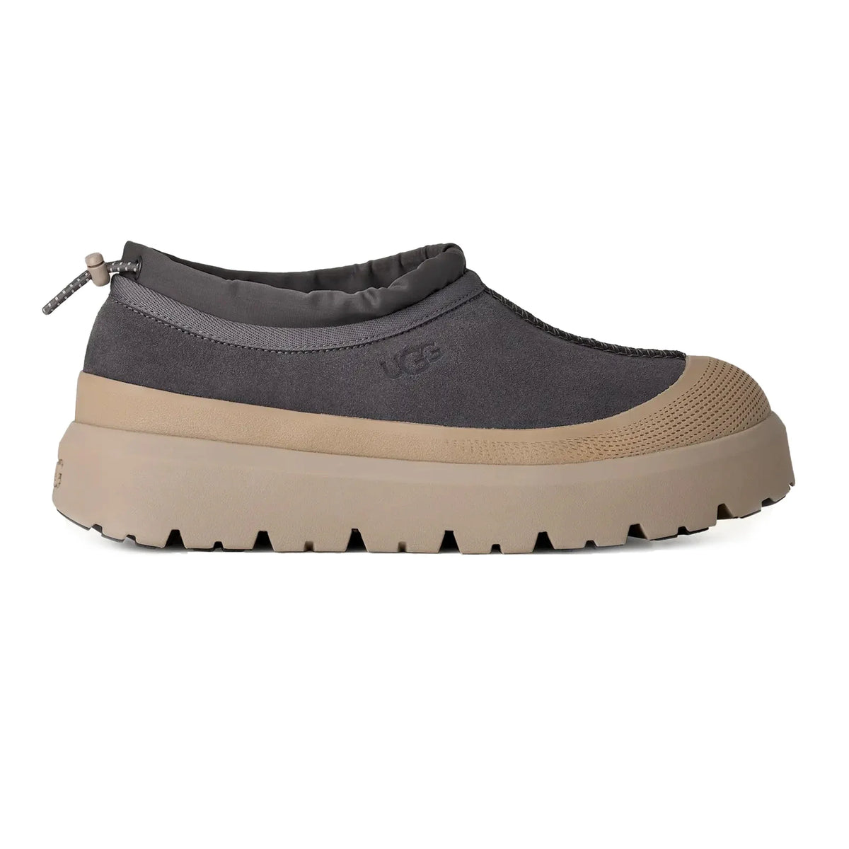 UGG Tasman Weather Hybrid Slipper 'Obsidian Cobble Grey'