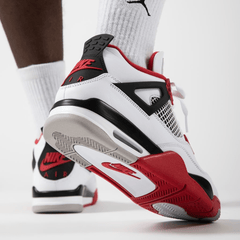 Jordan 4 Retro ‘Fire Red (2020) (GS)’ 408452-160