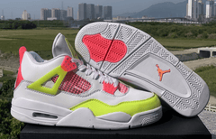 Jordan 4 Retro ‘White Lemon Pink (GS)’ CV7808-100