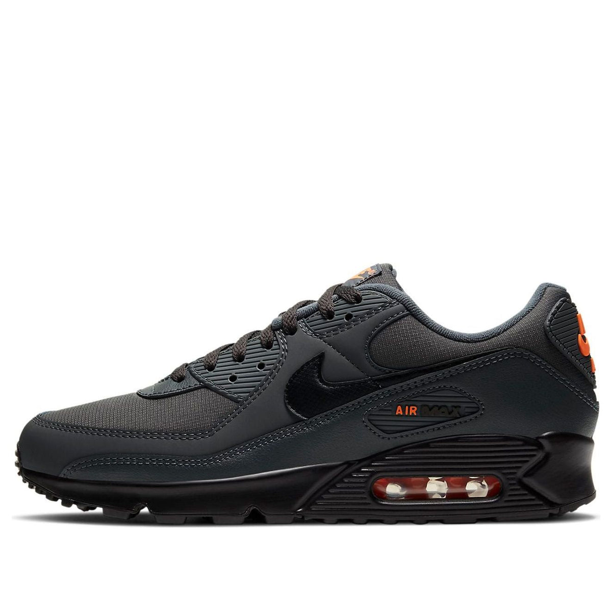 Nike Air Max 90 ‘Iron Grey Black Total Orange’ DC4116-001
