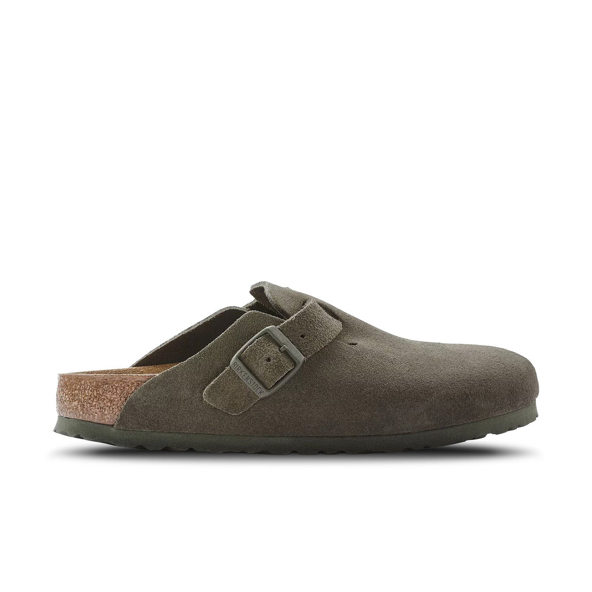 Womens Birkenstock Boston Suede 'Thyme'